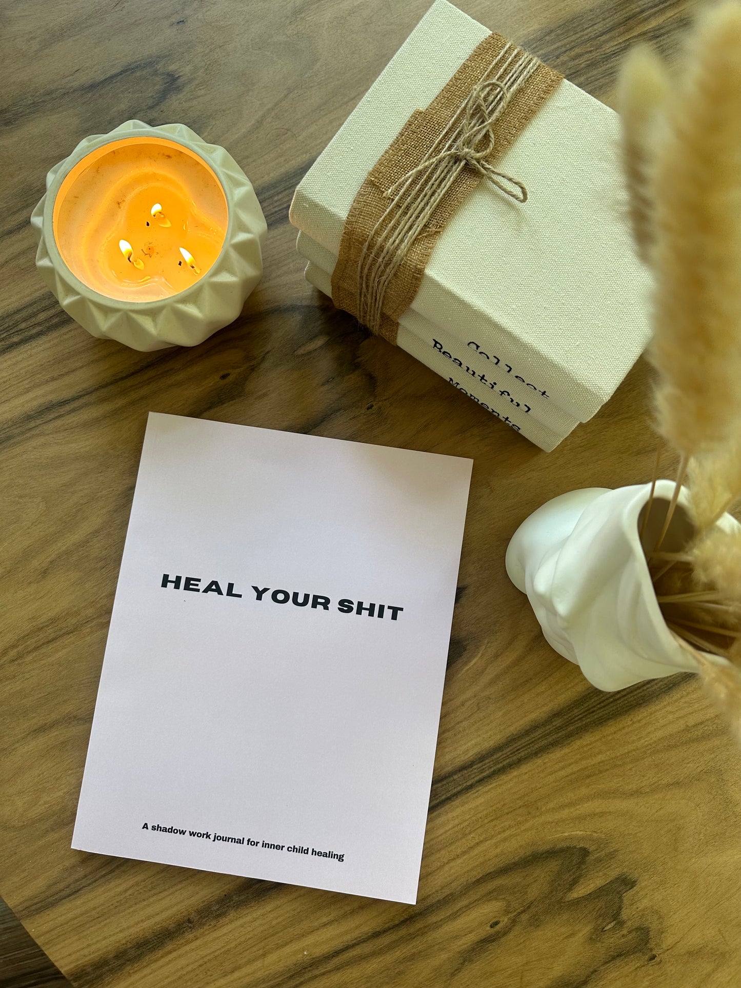 Introducing 'Heal Your Shit: A Shadow Work Journal for Inner Child Healing,' your trusted companion on the journey to self-discovery and healing.